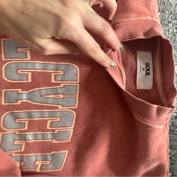 SoulCycle Rust Sweatshirt - Picture 2 of 4